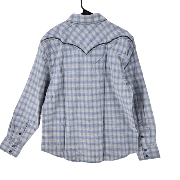 Moonshine Spirit By Brad Paisley Men's Plaid Button Down Shirt - S - Picture 5 of 7